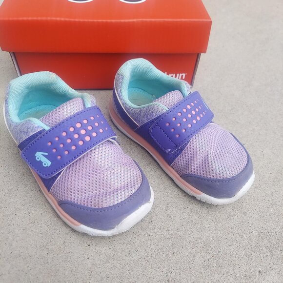See Kai Run Ryder II Flexirun Purple/Mint - Picture 3 of 8